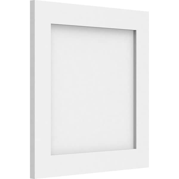 Ekena Millwork Cornell Flat Panel Decorative Wall Panel, 16"W x 16"H x 5/8"P WALP16X16X062CNL - main
